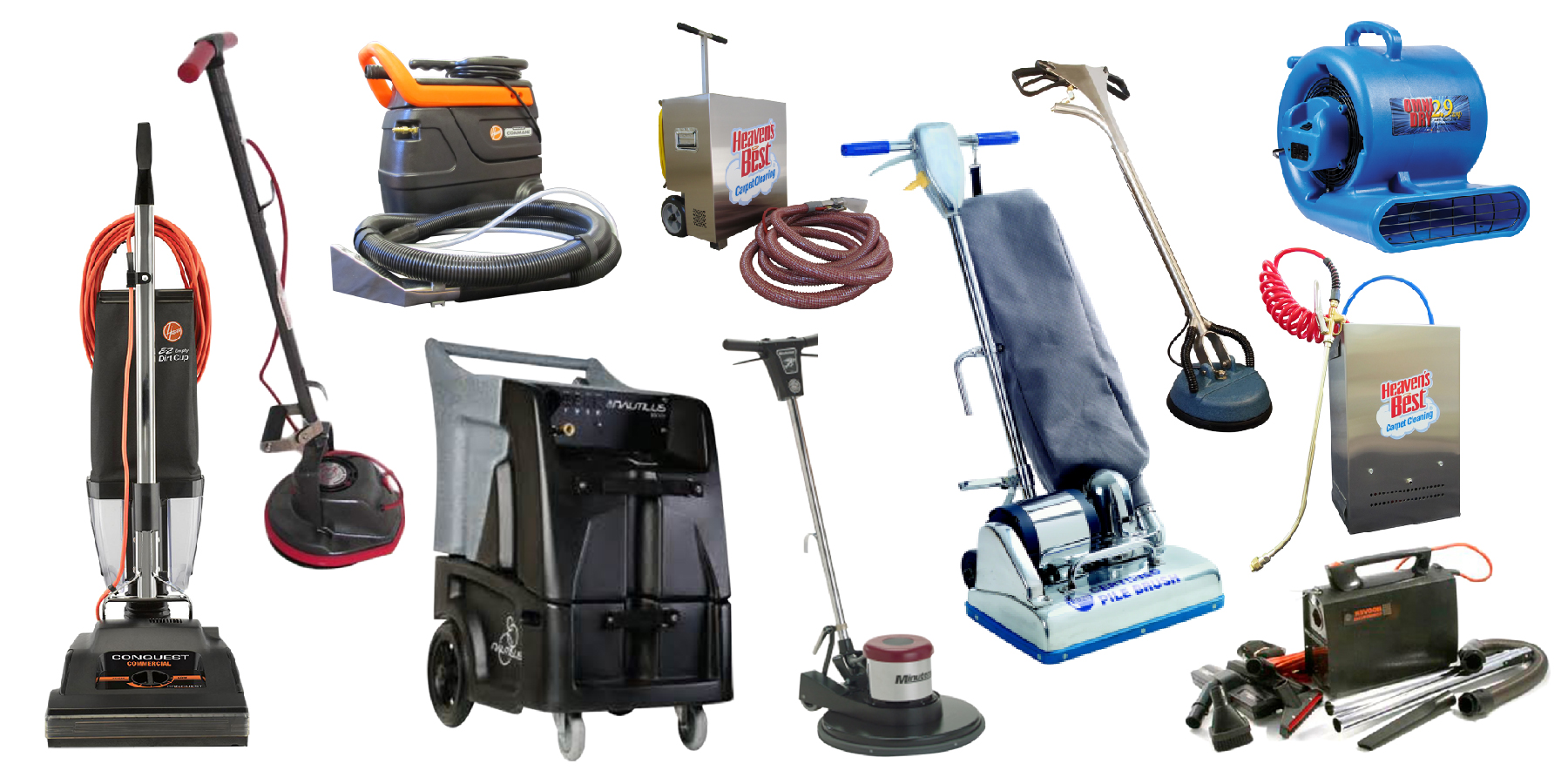 Heaven's Best Carpet Cleaning Franchise equipment package